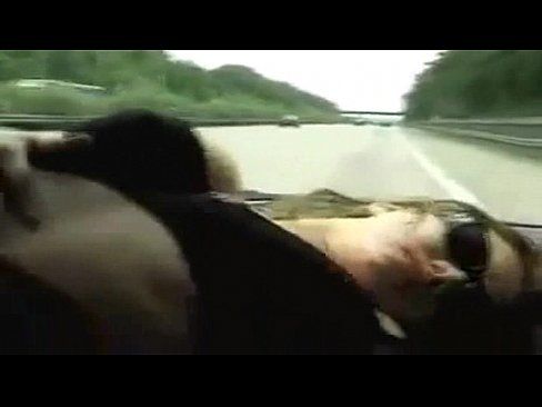 Wank while driving