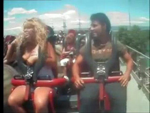 Roller Coaster Tit Flash.
